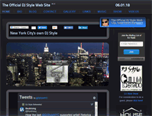 Tablet Screenshot of djstyle.com